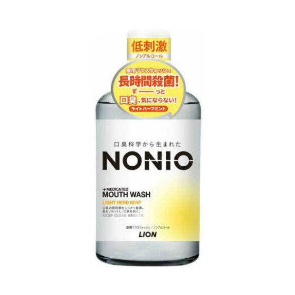 ノニオ マウスウォッシュ ノンアルコ-ル ライトハーブミント 600ml NONIO  ライオン [...