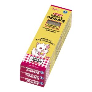 ペティオ 両面使えるつめみがき 3個パック [つめとぎ 爪磨き 猫用品]｜hc7