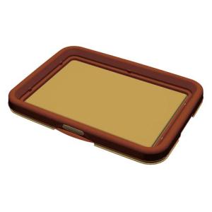 Petio（ペティオ） 片手でらくらく ドッグトレー ブラウン ワイド