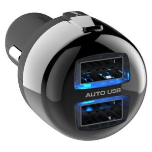 カシムラ DC-4.8A-リバーシブルUSB 2ポート 自動判定 AJ558 (車用品 バイク用品 アクセサリー スマホ タブレット 携帯電話用品 カーチャージャー)｜hc7