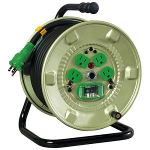 ハタヤ 金属感知機能付メタルセンサーリール 100V MSB-301KX 30ｍ HATAYA 金属感知機能付メタルセンサーリール 100V型 (通信工事