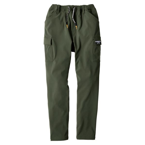4WAYストレッチライト ウォームカーゴパンツ 3XL アーミー G-2205 (作業ズボン 作業服...