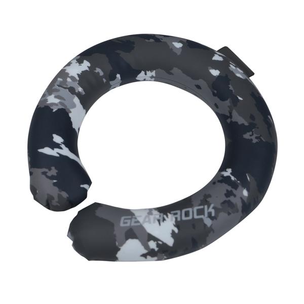 ガチ冷却リング 超極太 GIGA FREEZE アッシュカモ F B-713 (首元冷却 熱中症対策...