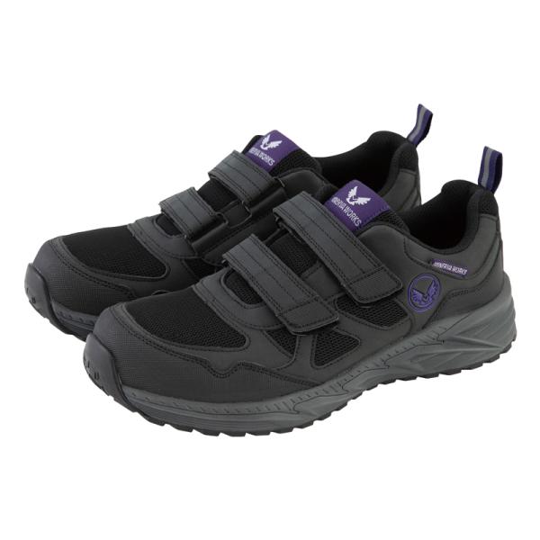 タクティカルプロスニーカー ベルトタイプ ダーク 28cm MW-3302 (安全靴 作業靴 先芯 ...