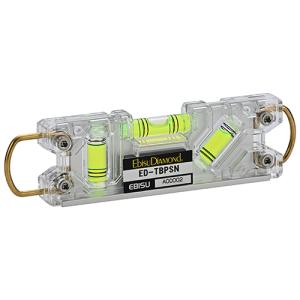 水平器 トビレベル・プロ S シルバー/グリーン 日本製 ED-TBPSN (足場組立 垂直 鉄筋 磁石付 エビス) 爆買