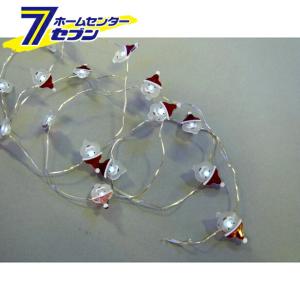 室内用　LEDジュエリースノーマンライト 20球 電池式　白色　JC20N　 コロナ産業 [jc20n イルミネーション ライト led クリスマス コロナライト]｜hc7