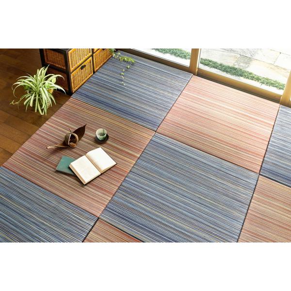 すき間のできにくい置き畳 倉敷 ナチュラル サイズ82×82×2.5cm 萩原 [ごろ寝 プレイマッ...