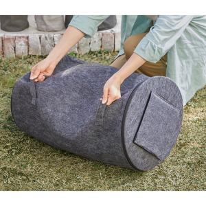 不織布コンポスト 防臭剤付 グレー 60L T...の詳細画像5