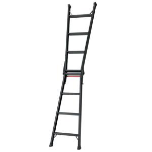 長谷川工業 (法人様限定)はしご兼用脚立 ブラ...の詳細画像1