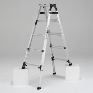 ALINCO 幅広伸縮脚立 約120cm PRW120FX アルインコ [はしご ALINCO 幅広伸縮脚立 約120cm PRW120FX アルインコ [はしご