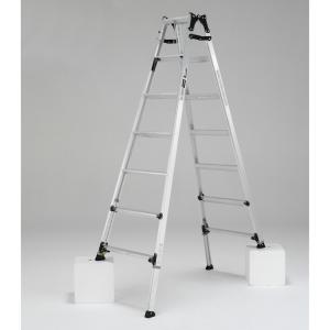 幅広伸縮脚立 約210cm PRW210FX アルインコ ALINCO