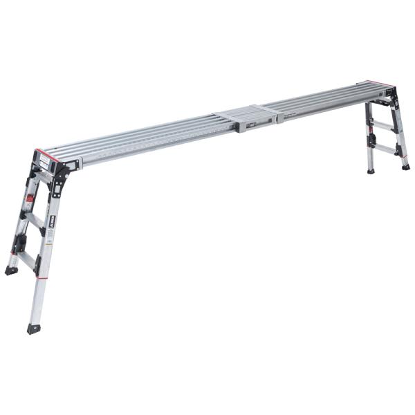 アルインコ 脚立 アルミ 上部操作式 伸縮天板 伸縮脚付 足場台 VSX-2609RX (洗車台 作...