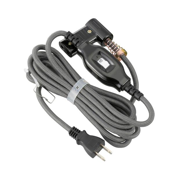 オーム電機 こたつコードL型プラグ 3m [品番]00-1502 HS-KO3M-L22 (交換用 ...