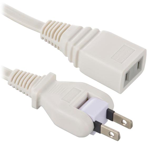 オーム電機 延長コード 1m フリープラグ ホワイト [品番]00-1612 HS-T11SP22 ...