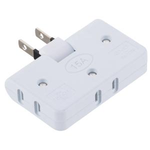 ホコリ防止シャッター付き 安全タップ 3個口 10m [HS-T1271W] 9jupf8b ホコリ防止シャッター付安全タップ 3個口 10m [品番]00-1271