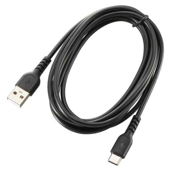 USB-A to USB-C 2m ブラック AudioComm（品番）01-7327 SMT-L2...