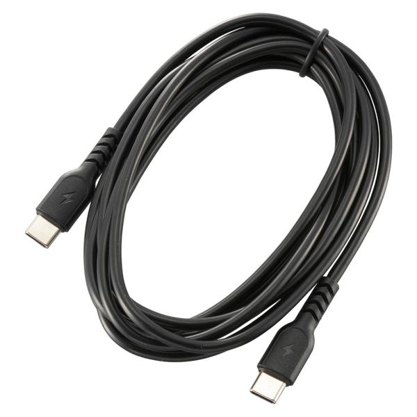 PD対応 USB-C to USB-C 2m ブラック AudioComm（品番）01-7333 S...