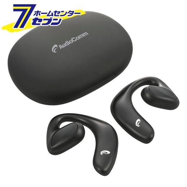 オーム電機 AudioComm完全ワイヤレスイヤホンAIR ブラック [品番]03-2252 HP-...