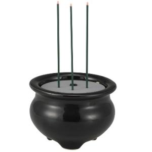 オーム電機 LED電池式線香 まごころの灯り (品番)04-0336 LED-DCSK-1[電池式ラ...