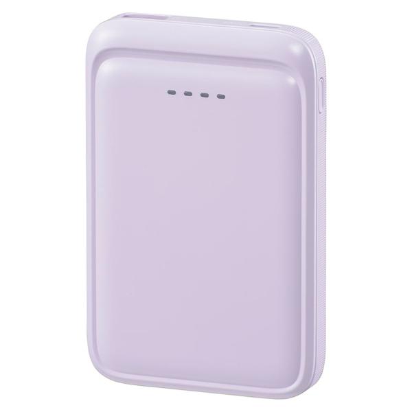 モバイルバッテリー 5000mAh ラベンダーミスト SmartComm （品番）05-0801 S...