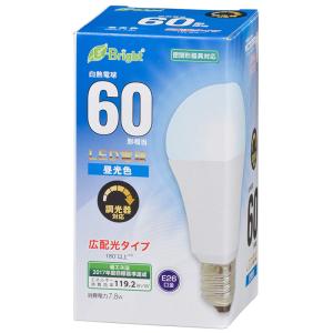 オーム電機 LED電球 E26 60形相当 昼光色06-3620 LDA8D-G/D AS20[LED電球・直管:LED電球一般形]｜hc7