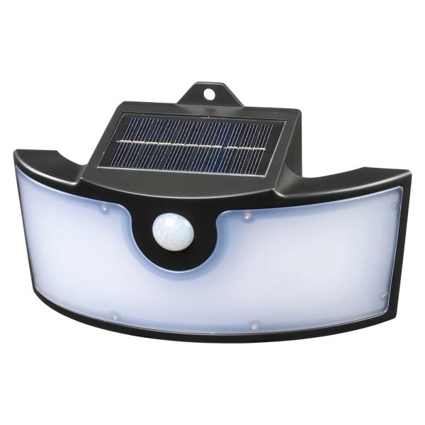 LEDワイドソーラーウォールライト 800lm 昼光色 （品番）06-5209 LT-SSL80DW...