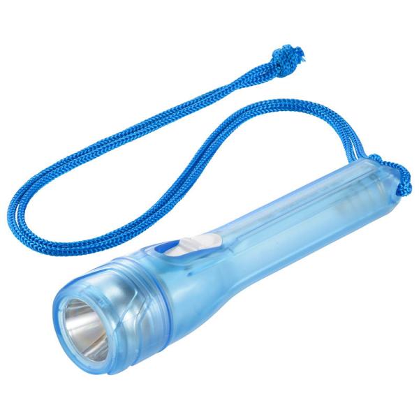 オーム電機 LED懐中ライト ブルー LHP-06B5-A[電池式ライト:懐中ライト]