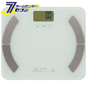 OHM（オーム電機） デジタル体重計 体組成計 バックライト付き 大画面