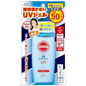 サンカット 日やけ止めジェル （SPF50+/PA++++） 100g コーセーコスメポート株式会社 [顔・からだ用/紫外線/UV対策/日焼け止め]｜hc7