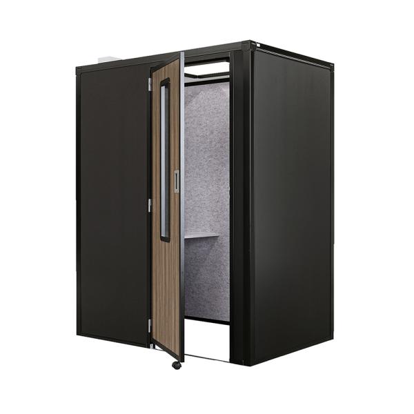 吸音ブース サイドイン セミオープン REMUTE リミュート ダークブラウン GTEC250 (お...