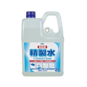 バッテリー 補充液 KYK 高純度精製水 クリーン＆クリーン ノズル付き 2L 02-101 古河薬品工業 [純水 RO水]｜hc7