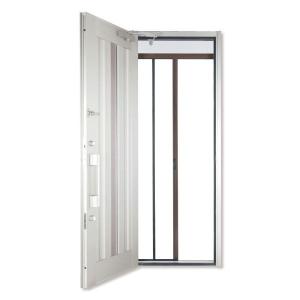 (法人様限定)網戸 網戸屋一番 ADY-190 玄関ドア用横引きロール網戸 標準タイプ （W）55cm〜94cm×（H）175cm〜190cm用 セイキ販売 SEIKI