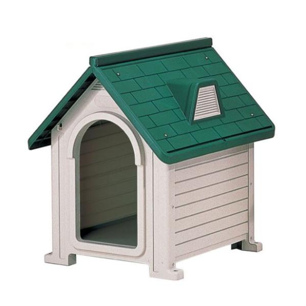 リッチェル ペットハウス DX-580 ダークグリーン [ドッグハウス 犬舎 超小型犬〜中型犬 屋外...