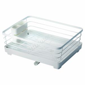 アスベル（ASVEL） 水切りラック Wコート 水切り ワイド ホワイト