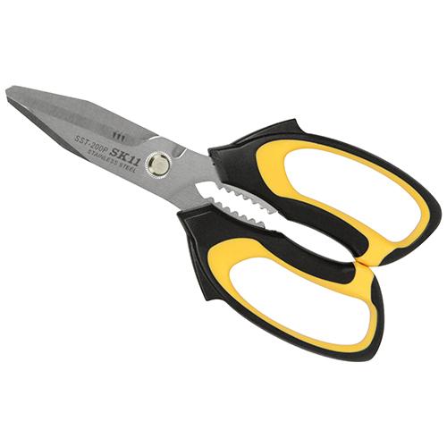 ストロング万能鋏ポータブルM SST-200PMG 藤原産業 [大工道具 金切鋏 カッター] 爆買