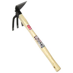 全鋼片手鍬 イカ型 イカガタ 藤原産業