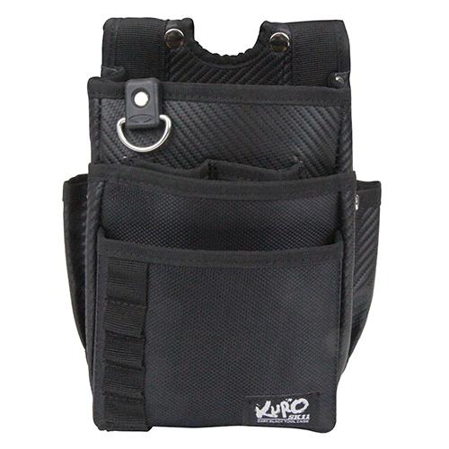 藤原産業 黒 腰袋3段 SKC2-4BK [収納用品 自社腰袋 サック 自社 腰袋 サック] 爆買