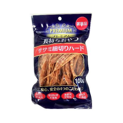 プレミアム長持ちおやつ ササミチップス 細切り 100g  森光商店 [ドッグフード ドライフード ...