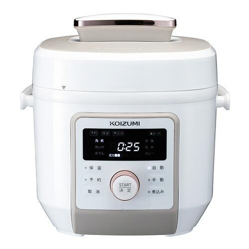 コイズミ マイコン電気圧力鍋 KSC-4501/W 小泉成器 [家庭用 電気鍋]