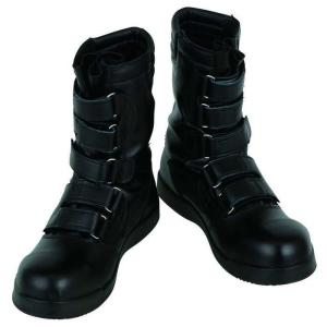 安全靴 作業靴 セーフティシューズ 黒豹高所用マジック ZA-08 (24.0