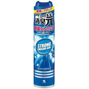 消臭元スプレー 便臭ストロング フレッシュEXクリア 280ml 小林製薬 [トイレの消臭元 消臭剤 トイレ用]