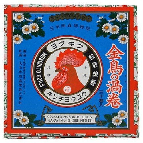 金鳥の渦巻K 紙函 30巻 大日本除虫菊 [金鳥 蚊取り線香 蚊取り 線香 虫除け 虫よけ 殺虫剤 ...