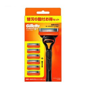 ジレット Gillette フュージョン カミソリ 剃刀 髭剃り 替え刃 6個 フュージョンカミソリ | ジレット ジャパン