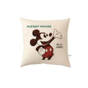 オリムパス 6032 ししゅうキット クッション ディズニー ミッキーマウス