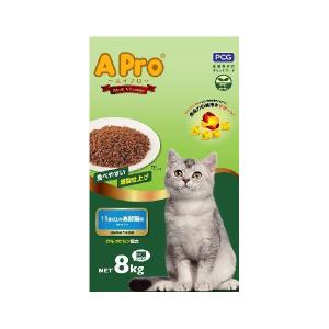 APro 猫 ドライフード １１歳以上 8kg  森光商店 [ペットフード 猫 キャットフード]｜hc7