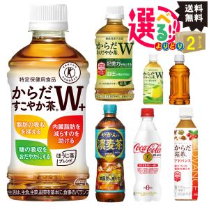 すこやか茶　2ケース からだすこやか茶W PET 350ml 特定保健用食品 48本