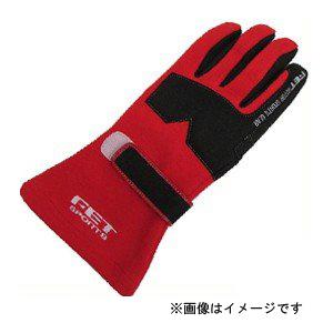 FET SPORT 3Dレーシンググローブ(レーシンググラブ) レッド/ブラック Sサイズ FET [手袋]｜hc7