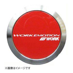 WORK ワーク EMOTION エモーション センターキャップ FLAT TYPE レッド 