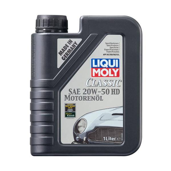 クラシックモーターオイル SAE 20W-50HD 1L 品番：1128 LIQUI MOLY (リ...