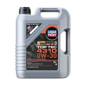 トップテック4310 0W-30 5L 品番：2362  LIQUI MOLY (リキモリ)  [オイル エンジンオイル カー用品 メンテナンス 正規品]｜hc7